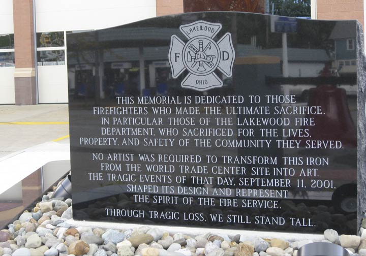 911 Memorial - Civic Monuments - Kotecki Family Memorials