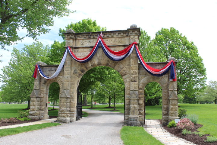 Spring Grove Cemetery - Entrance - Medina - Kotecki Family Memorials